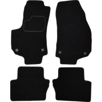 Abbildung von MAMMOOTH A041 OPL335 PRM 01 Fußmattensatz Textil vorne und hinten 4 schwarz OPEL: Zafira B