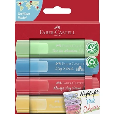Abbildung von Tekstmarker Faber Castell Pastel