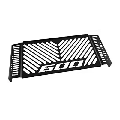 Abbildung von kompatibel mit: Yamaha FZS 600 Fazer BJ 1998 03 Kühlerabdeckung Wasserkühler Kühlergrill Kühlerschutz Kühlergitter Kühlerschutzgitter Kühlerverkleidung Black Logo schwarz