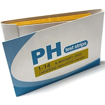 Abbildung von 80x ph Teststreifen Testpapier Lackmuspapier Wertebereich 1 14 mit Farbvergleichsskala (1x 80er Pack)