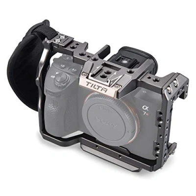 Abbildung von Tilta TA T17 FCC G Kamera Käfig Camera Full Cage für Kompatibel mit Sony A7S II / A9 A7R III A7 IV (ILCE 7RM3 Mark III/ILCE 7RM4)