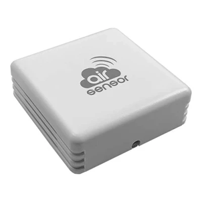 Abbildung von blebox airSensor, Weiß, 2,4 GHz, 98%, Acrylnitril Butadien Styrol (ABS), IP32, Android, iOS