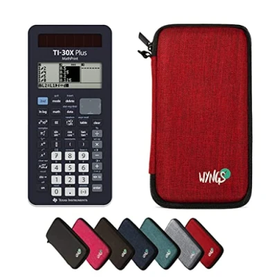 Abbildung von CALCUSO Sparpaket Rot mit Taschenrechner TI 30X Plus Mathprint