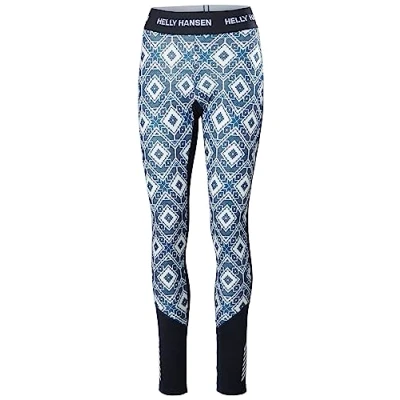 Abbildung von Helly Hansen Damen W Lifa Merino Midw Gra Pant, Marineblau, XL