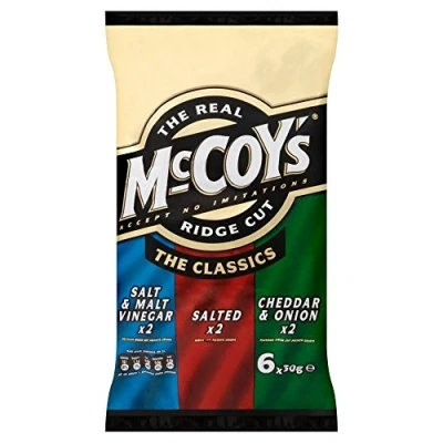 Abbildung von Mccoys Grat Schnitt Chips Klassische Variante (6X30G)