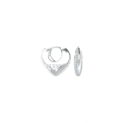 Abbildung von Guess Crazy IN LOVE Ohrringe, Damen, Größe: One Size, Silber
