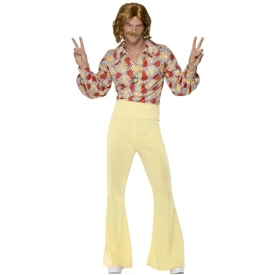 Abbildung von Smiffys Kostüm Groovy Dancer, Stilechtes aus Zeiten von Love, Peace and Harmony