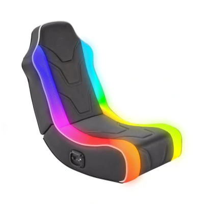 Abbildung von X Rocker Kindersessel Chimera RGB 2.0 Gaming Sessel mit Audiosystem &amp; Beleuchtung, für Kinder, Jugendliche, Teenager
