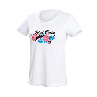 Abbildung von Black Crevice Damen T Shirt Function, white1, 38