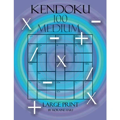 Abbildung von KENDOKU: 100 Medium Level Puzzles in this Large Print Book