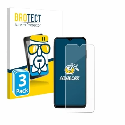 Abbildung von BROTECT Schutzglas für Nokia G60 5G (3 Stück) Schutzfolie Panzer Folie Glas [Extrem Kratzfest 9H, Anti Fingerprint, Ultra Transparent]