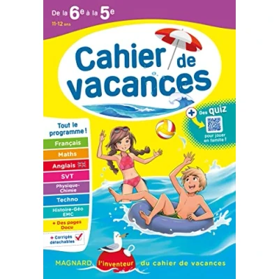 Abbildung von Cahier de vacances 2025, la 6e vers 5e: Magnard, l&#039;inventeur des cahiers