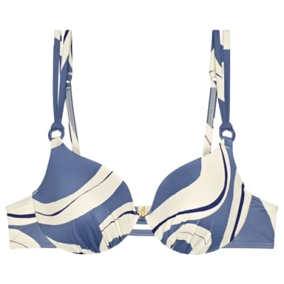 Abbildung von Triumph Damen Summer Allure WP Bikini top, Blue Combination, 36C