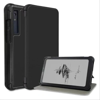 Abbildung von GIOPUEY Hülle Kompatibel mit Onyx Boox Palma/Kant 6.13, Flip Case [Bracket Funktion] 360 Schutz Black