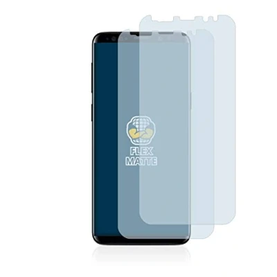 Abbildung von BROTECT Full Cover Schutzfolie Matt für Samsung Galaxy S9 Plus (2 Stück) Screen Displayschutz Folie, 3D Curved, Anti Reflex