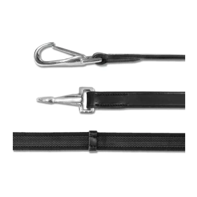 Abbildung von Waldhausen Zügel X Line 19mm Anti Slip Karabiner Schwarz WB