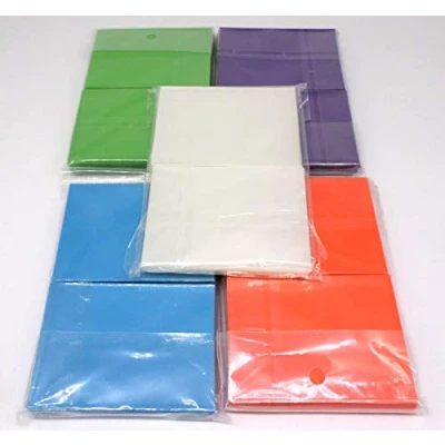 Abbildung von docsmagic.de 5 x 100 Mat Card Sleeves Standard Size 66 91 Clear Light Blue Green Purple Orange Kartenhüllen PKM MTG