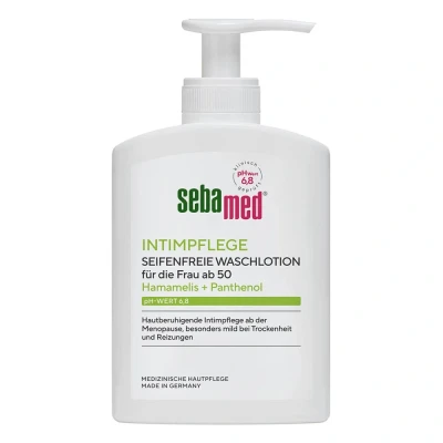 Abbildung von Sebamed Intim Waschlotion pH 6,8 für d.Frau ab 50