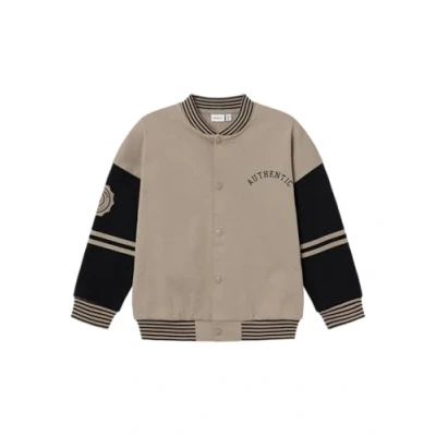 Abbildung von Name it Strickjacke für Kinder, Größe: 122/128, Weathered teak
