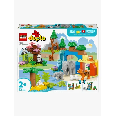 Abbildung von 10446 DUPLO Town Wildtier Familien 3 in 1 Set, Konstruktionsspielzeug