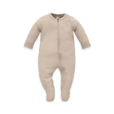 Abbildung von Pinokio Strampler mit Reißverschluss Lovely Day, bejge, Unisex, Gr 56 74(74)