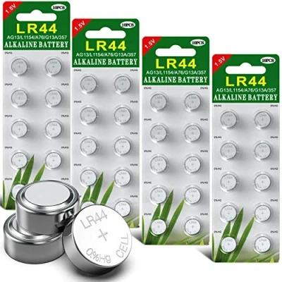 Abbildung von Bemb Lucky AG13 LR44 1.5V Alkaline Knopfzelle Batterien Ohne Quecksilber (357/357A/L1154/A76/GPA76), LR44(AG13) 40er Pack