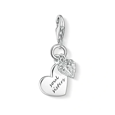 Abbildung von Thomas Sabo Damen Charm Anhänger Soul Sisters Club 925 Sterling Silber 1316 001 12