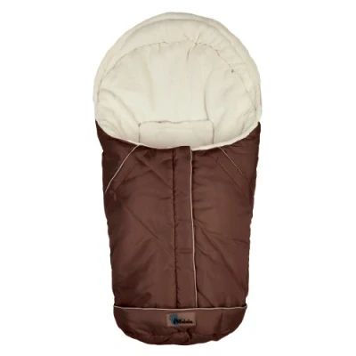 Abbildung von Altabebe AL2003 30 Winterfußsack Nordic Kollektion für Babyschale und Car Seat, Gruppe 0+, braun whitewash