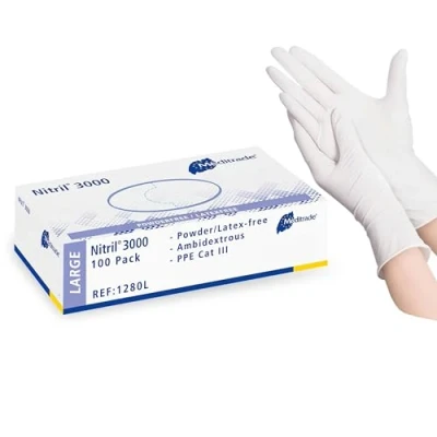 Abbildung von Nitril 3000 Gr. L 100 Handschuhe