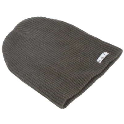 Abbildung von Neff Herren Daily Warm Slouchy Soft Headwear Beanie Mütze, Dunkelgrau, Einheitsgröße