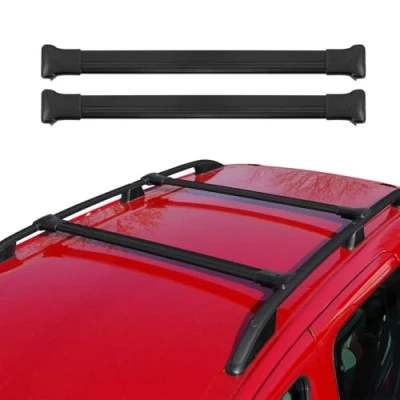 Abbildung von OMAC Dachträger kompatibel mit VW T5 T6 Transporter Multivan Caravelle 2003 2024 Schwarz