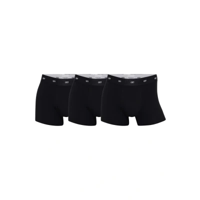 Abbildung von Cristiano Ronaldo CR7 3 PACK Panties, Herren, Größe: Small, Schwarz