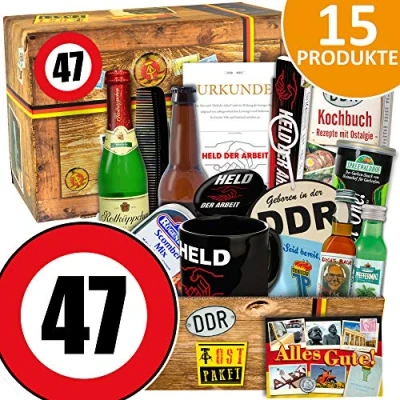 Abbildung von DDR Geburtstagsgeschenk/Geburtstag 47 / Geschenk Idee Freund