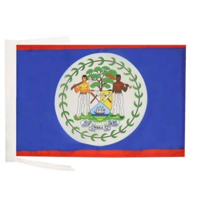 Abbildung von AZ FLAG Flagge Belize 45x30 Cm Mit Kordel Fahne 30 x 45 Flaggen