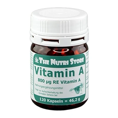 Abbildung von Vitamin A 800 µg RE Kapseln 120 St