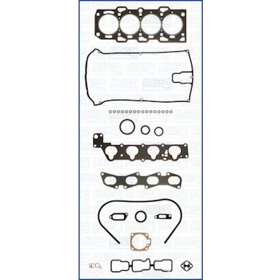 Abbildung von AJUSA 52140700 Dichtungssatz, Zylinderkopf mit Zylinderkopfdichtung, Ventilschaftabdichtung FIBERMAX ALFA ROMEO: 156 Limousine