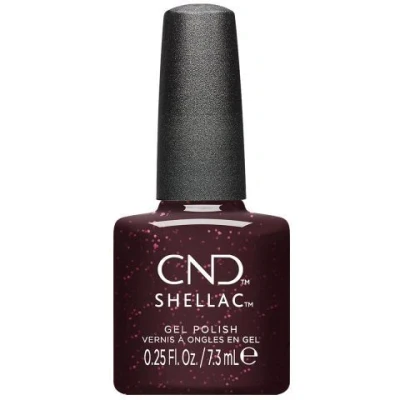 Abbildung von CND Nagellack Shellac Color Coat Poison Plum 7,3 73 ml