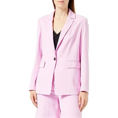 Abbildung von comma casual identity Blazer, Damen, Größe: 42, Rosa