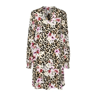 Abbildung von Culture Giselle Freizeitkleid, Damen, Größe: Large, Leo flower