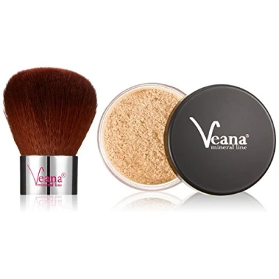 Abbildung von Veana Mineral Foundation Ivory 9 g plus Kabuki, 1er Pack (1 x g)