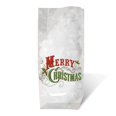Abbildung von 10 x Ludwig Bähr Geschenk Bodenbeutel Frohe Weihnachten 14,5x23,5cm