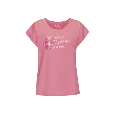 Abbildung von Vivance Dreams Pyjamaoberteil, mit schönem Frontprint