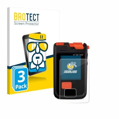 Abbildung von BROTECT Schutzglas für Mammut Barryvox S2 (3 Stück) Schutzfolie Panzer Folie Glas [Extrem Kratzfest 9H, Anti Fingerprint, Ultra Transparent]