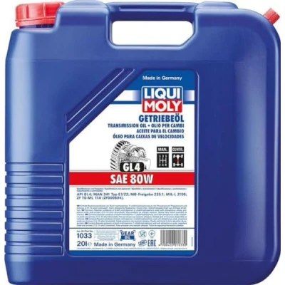 Abbildung von LIQUI MOLY 1033 Schaltgetriebeöl 20 80W TOYOTA: Yaris II Schrägheck, Aygo, Auris OPEL: Calibra A, Corsa B Astra F CC