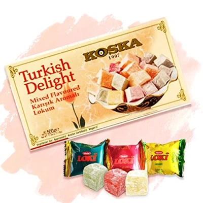 Abbildung von KOSKA Türkischer Honig Lokum Turkish Delight / Mix Karisik + 3 Loki GRATIS dazu