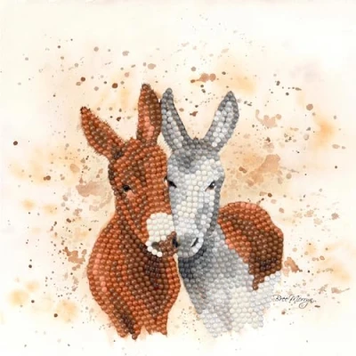 Abbildung von Bree Merryn Diamond Art Card Kit Jack &amp; Diane