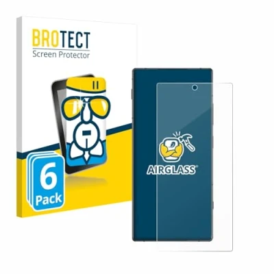 Abbildung von BROTECT Schutzglas für Nubia Z70 Ultra (6 Stück) Schutzfolie Panzer Folie Glas [Extrem Kratzfest 9H, Anti Fingerprint, Transparent]
