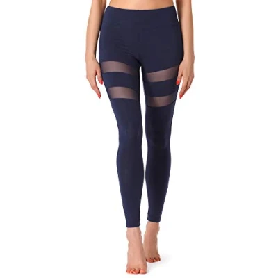 Abbildung von Merry Style Leggings Damen Lange Fitnesshose aus Viskose MS10 232 (1 tlg) elastischer Bund