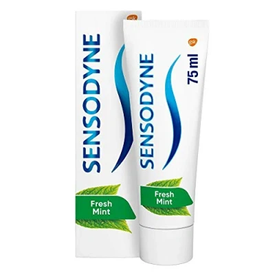 Abbildung von 6x Sensodyne Zahnpasta &quot;Fresh Mint&quot; für empfindliche Zähne 75 ml