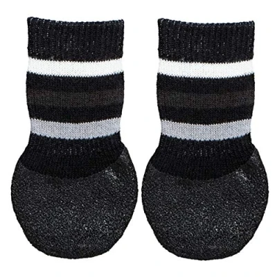 Abbildung von Trixie Hundesocken, rutschfest, L XL, 2 Stück, schwarz